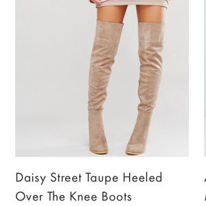 ASOS thigh high boots